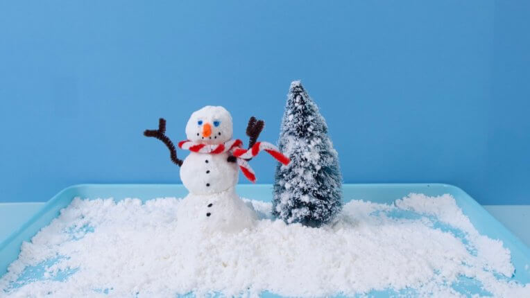 Make At Home Play Snow Activity