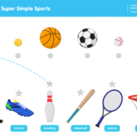 Super Simple Sports Worksheet - Connect