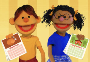 The Months Chant | featuring The Super Simple Puppets