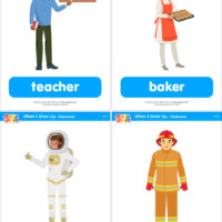 When I Grow Up Flashcards