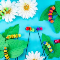 Make A Crawling Caterpillar Puppet!