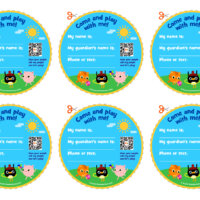 Printable Play Date Invitations